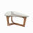 Coffee Table With Triangle Glass Top