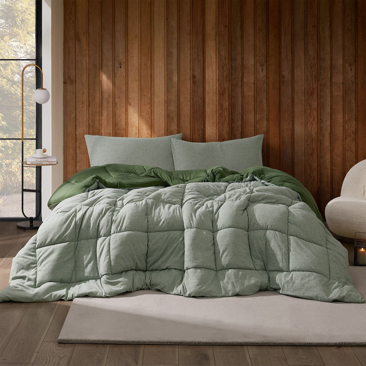Byourbed Sweater Weather Yoga - Coma Inducer Oversized Comforter - Moss ...