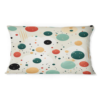 Polka Dots Throw Pillow