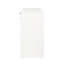 Armoire à linge avec portes et tablette, panier à linge inclinable, style autoportant, tablette réglable, blanc