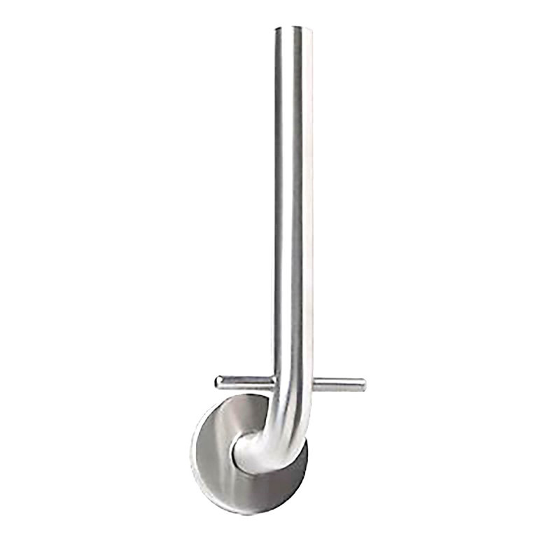 Porte-papier hygiénique à fixation verticale, Polished Stainless Steel