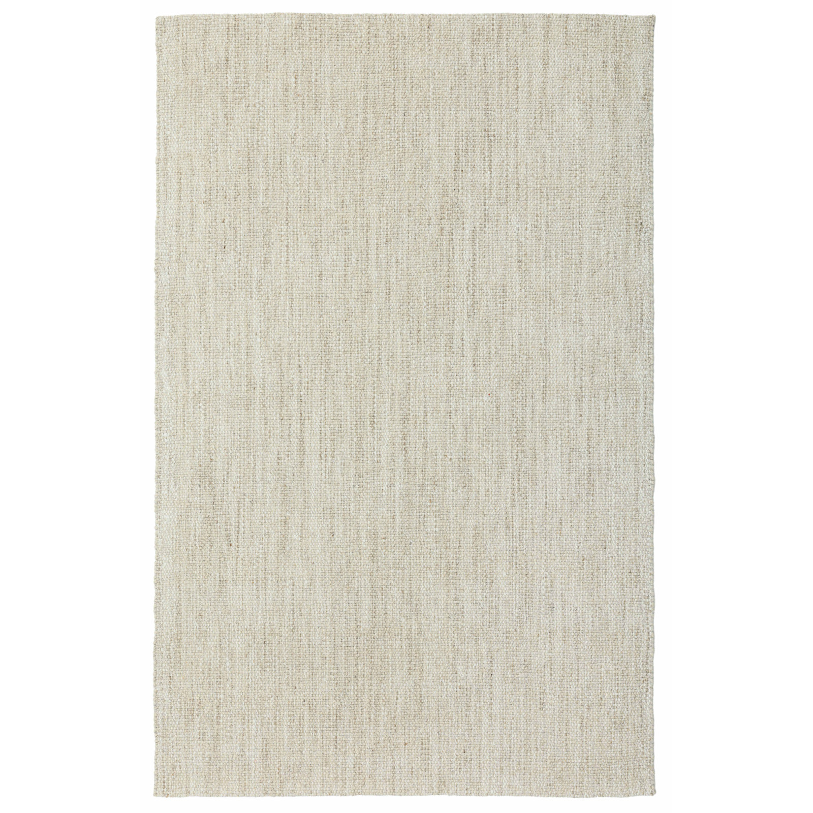 Flatweave Abstract Wool Rug, Rectangle 8'9" x 11'9", Ivory