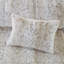 Ensembles de literie luxueux en fausse fourrure, polyester confortable, maison moderne