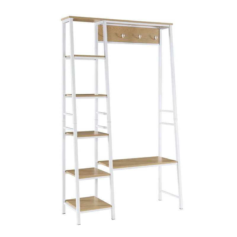 Gabby Hall Tree 42.52'' Wide, White