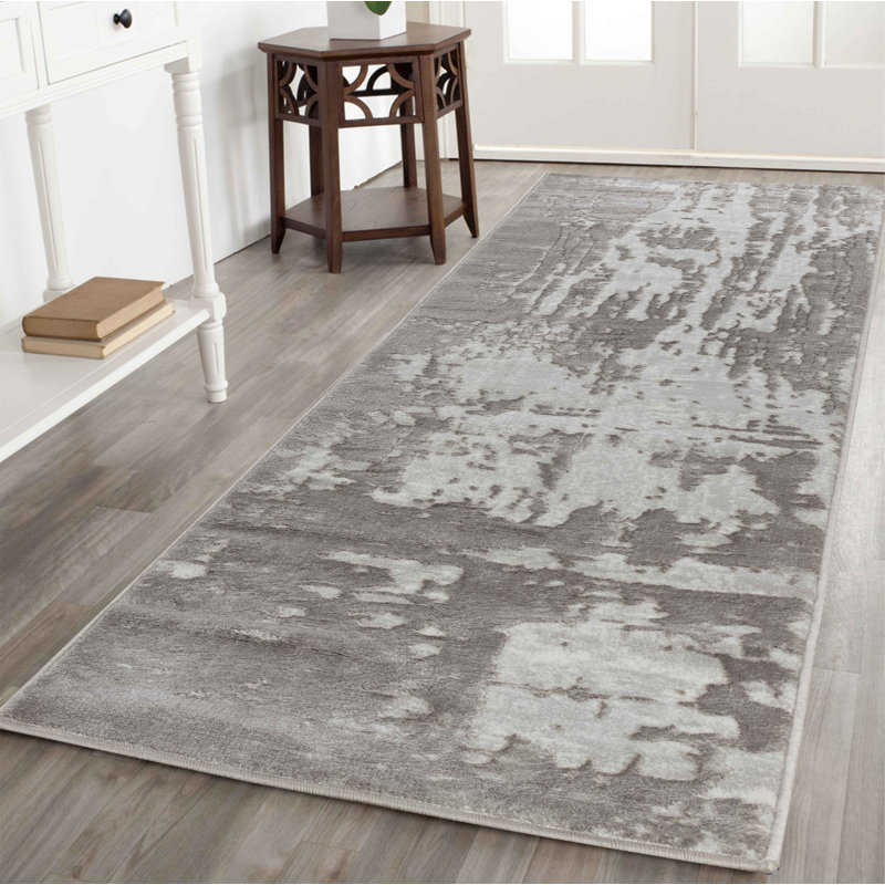 Forysthe Abstract Area Rug, Runner 60 x 220cm
