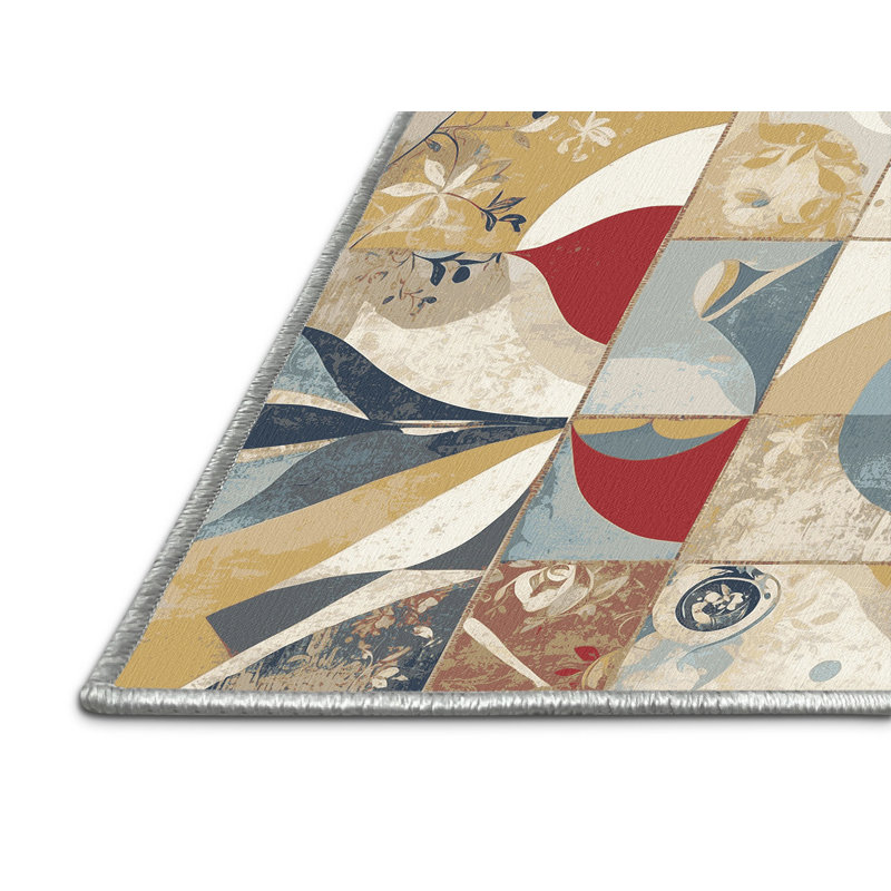 Funky Jingle Rug, Rectangle 8' x 10'