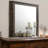 Elettra Rustic Walnut Finish Mirror