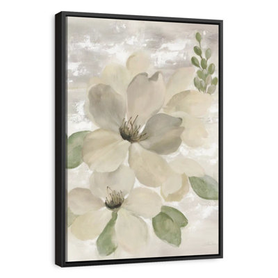 Blanc sur blanc sauge florale