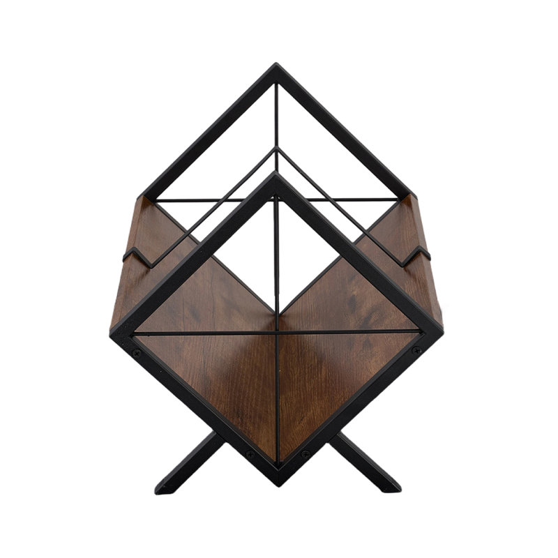 30.5cm H x 40cm W Iron Bookcase