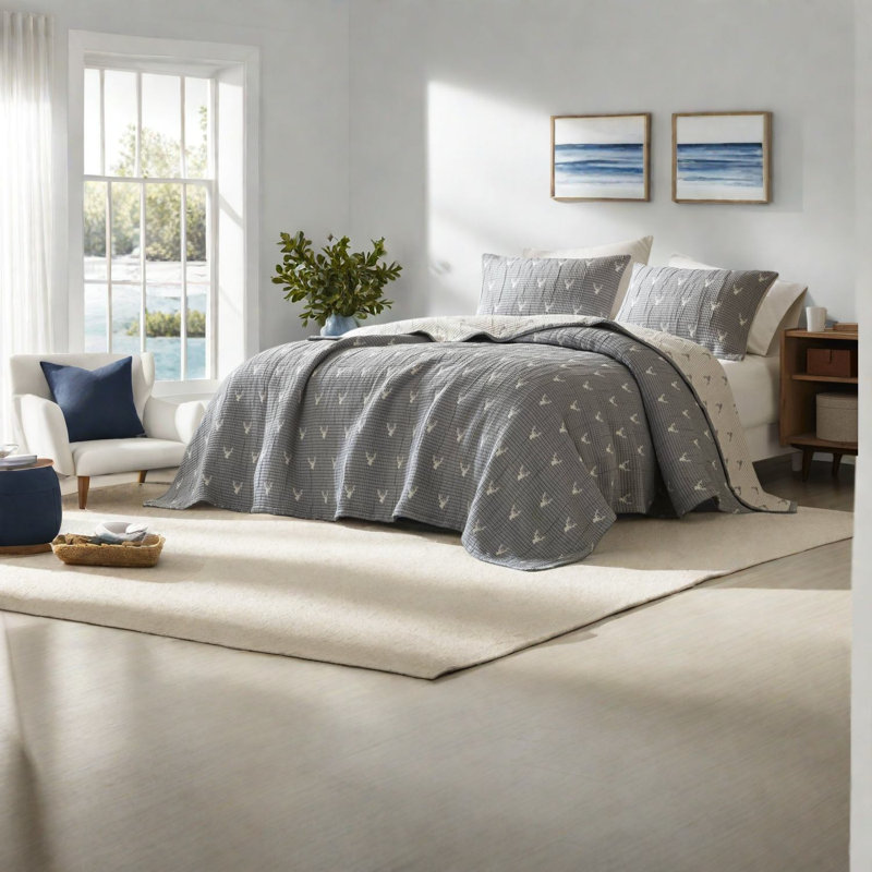 Ensembles de literie réversible doux, polyester grand confort rustique pour la maison