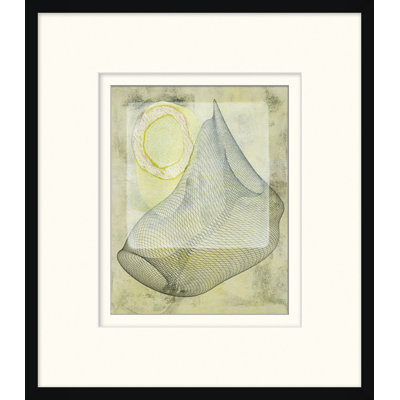 Monoprint 15 - Peinture encadrée sur papier