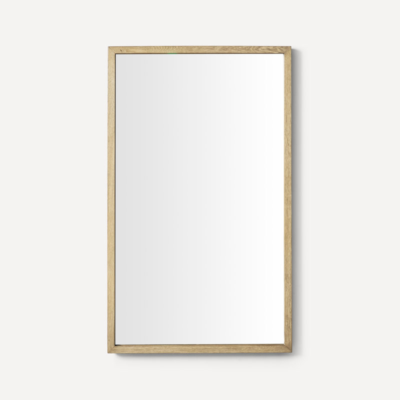 Traditional Accent Mirror, Rustic, 40" x 24"