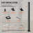 VEVOR Steel Cable Railing Post with Pre-Drilled Horizontal Holes for Deck-97880790