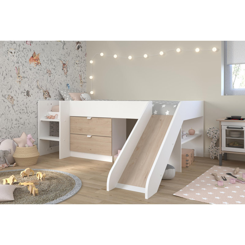 Vena European Single (90 X 200 Cm) Mid Sleepers with Storage Included
