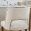 Ensemble de 2 chaises de salle à manger en bois, chaise d'appoint rembourrée moderne pour la salle à manger de cuisine-1553308367