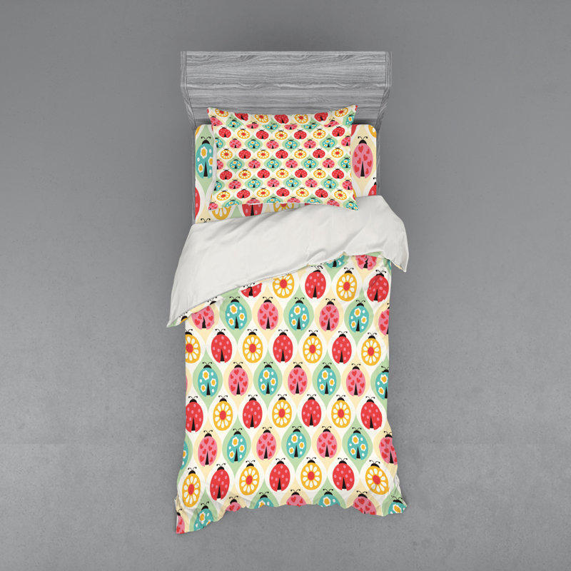 Ensemble de housse de couette, Housse de couette simple TG + 2 articles suppléme