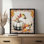 «Fall Pumpkin Still Life» par Nicole DeCamp, reproduction d'art
