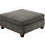 Canapé modulaire contemporain en chenille gris 6 pièces, contenant 3 canapés d'angle, 2 chaises sans accoudoirs et 1 canapé à texture douce et chic, pour le style