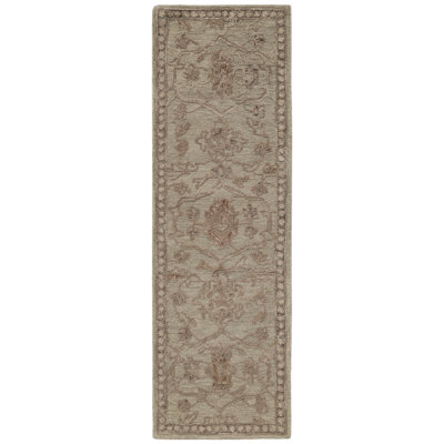 Tapis d'intérieur en laine touffeté à la main Reminisce
