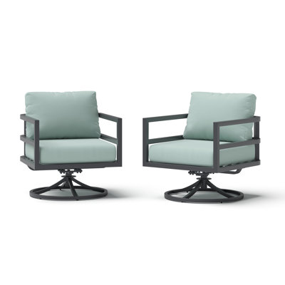 Morelia Motion Club Chairs (Set Of 2) - Spa Blue