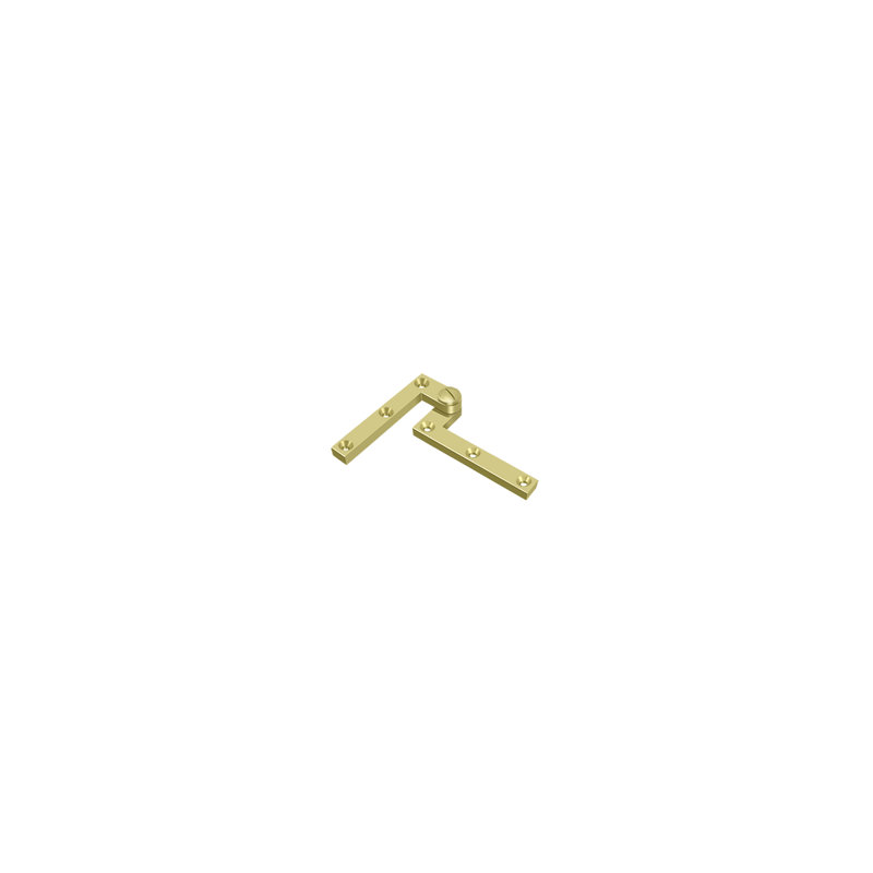 Butt Bearing Hinge, Polished Brass