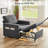 Ebern Designs 3-In-1  42.5" W Convertible Sleeper Chair With Pull Out Bed And Side Pockets.-69037835