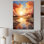 «Clouds Coastal Horizons IV», impression d'art mural paysage et nature