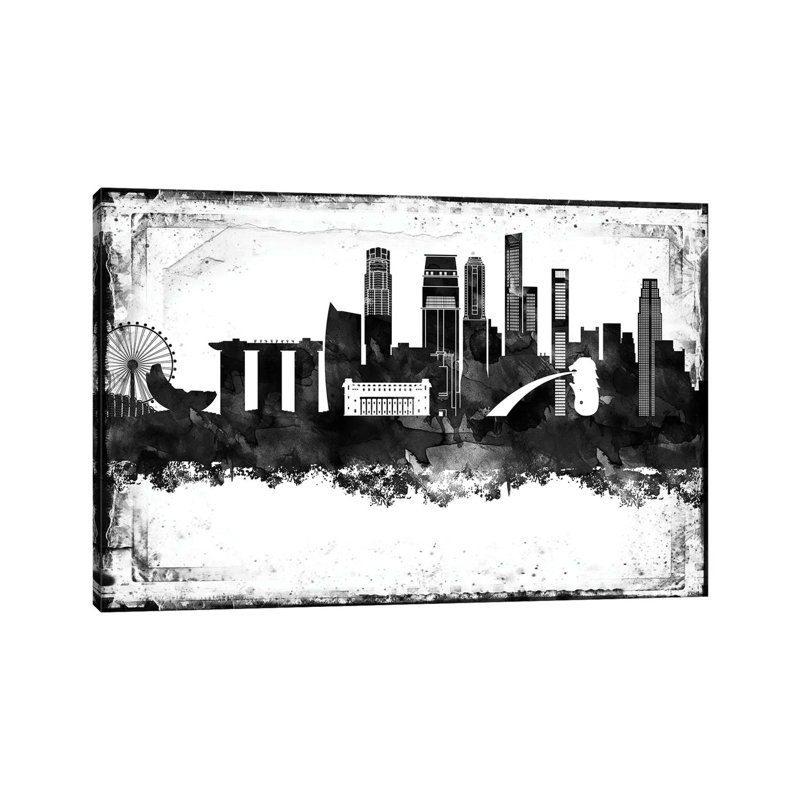 1 Piece Wrapped Canvas Wall Art, 30.48 cm H x 45.72 cm W