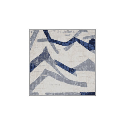 Machine Washable Gray Area Rug