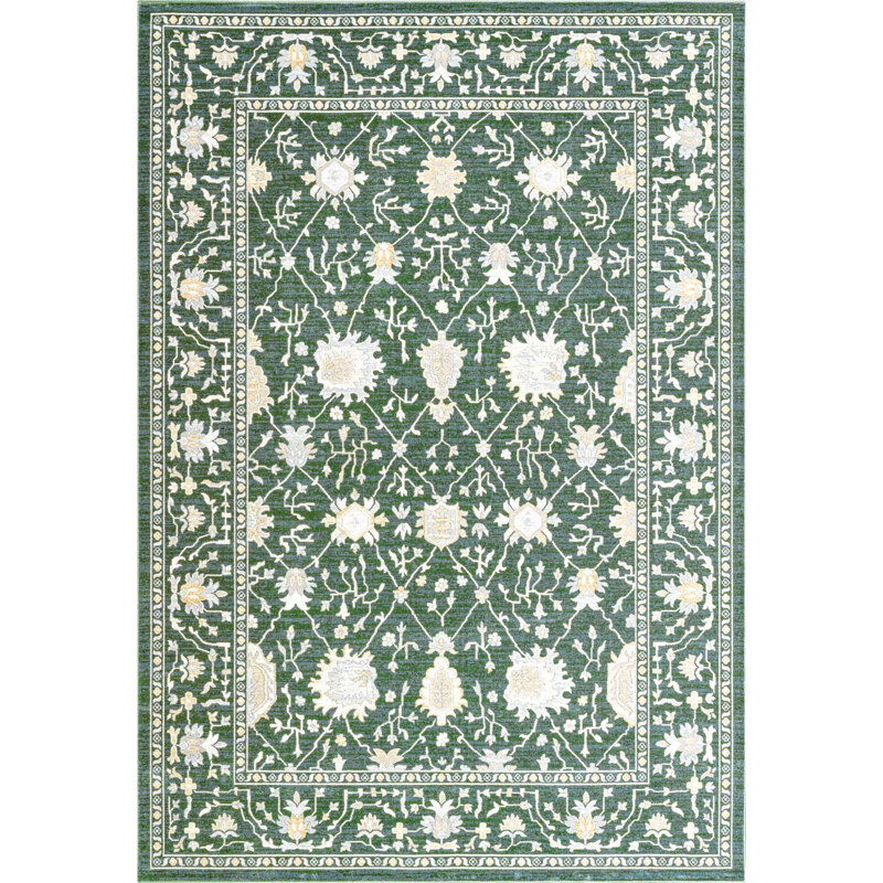 Chaniqua Rectangle Oriental Area Rug, Rectangle 120 x 170cm