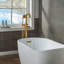Robinet de baignoire monocommande à fixation au sol-248666142