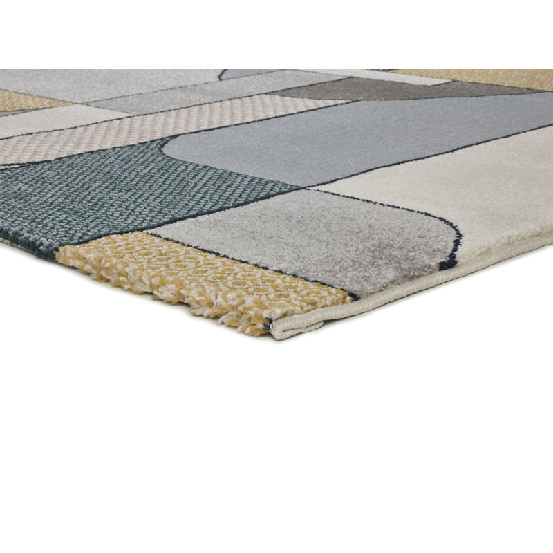 Handy Geometric Area Rug, Rectangle 135 x 190cm