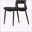 Ensemble de deux chaises de salle à manger confortables avec repose-pieds en métal et dossier ergonomique, idéales pour les restaurants, les cuisines et les bureaux-125401013