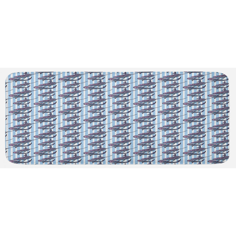 Tapis de cuisine Whale