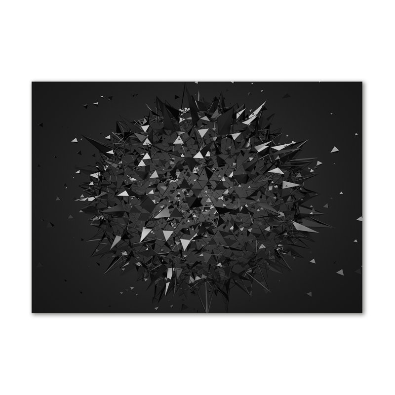 3D abstraction 1 Piece Wrapped Canvas Wall Art