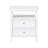 Weston White 2 Drawer Nightstand-449055144