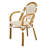 french Set Includes 40" Table and 4 Chairs with Arms by Chivari-120640696