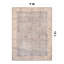 Tapis médaillon bleu délavé Elise-1686353725