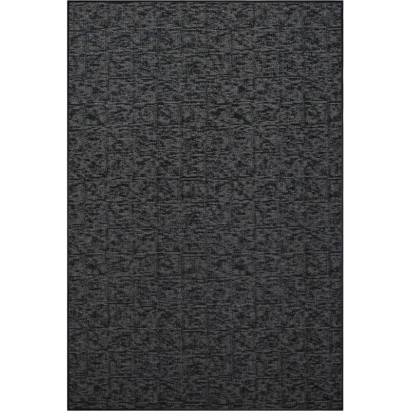 Geometric Machine Tufted Nylon Indoor / Outdoor Area Rug in Assorted Set, Rectangle 1'6" x 2'3"