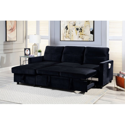 Phenex Seaside Style Reversible Sleeper Sectional Sofa