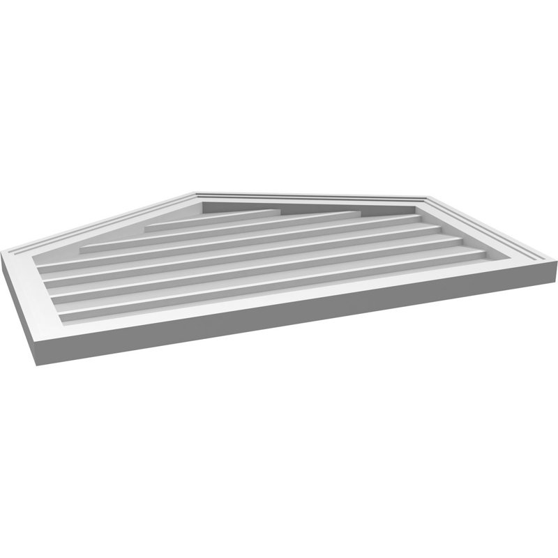 Ventilateur à pignon en uréthane non-fonctionnel Signature, H 24 po x l 34 po x P 1,5 po