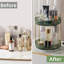 Atos Acrylic 2 Compartment Makeup Organiser-579265847