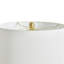 Lampe de table blanche 24 po Egham