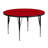 Goddard 42'' Round Thermal Laminate Activity Table - Adjustable Legs-40538377-9892101