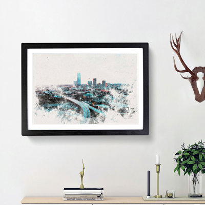 Oklahoma City Skyline - Framed Print