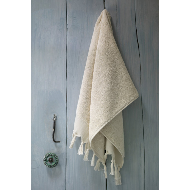 Débarbouillette éponge S / 2 - blanc