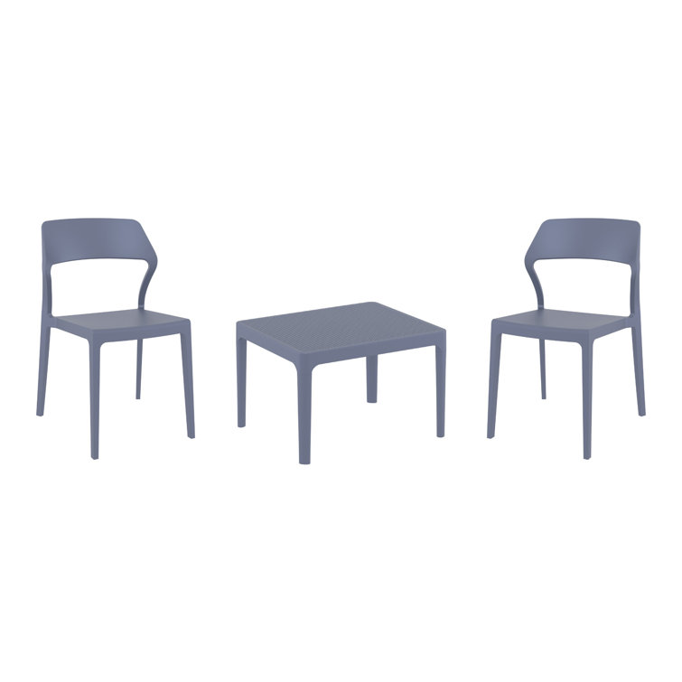 Farrah Snow 2 Person Seating Set