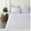 Ensembles de literie très doux 4 pièces, 100% flanelle de coton, style botanique, confort toutes saisons