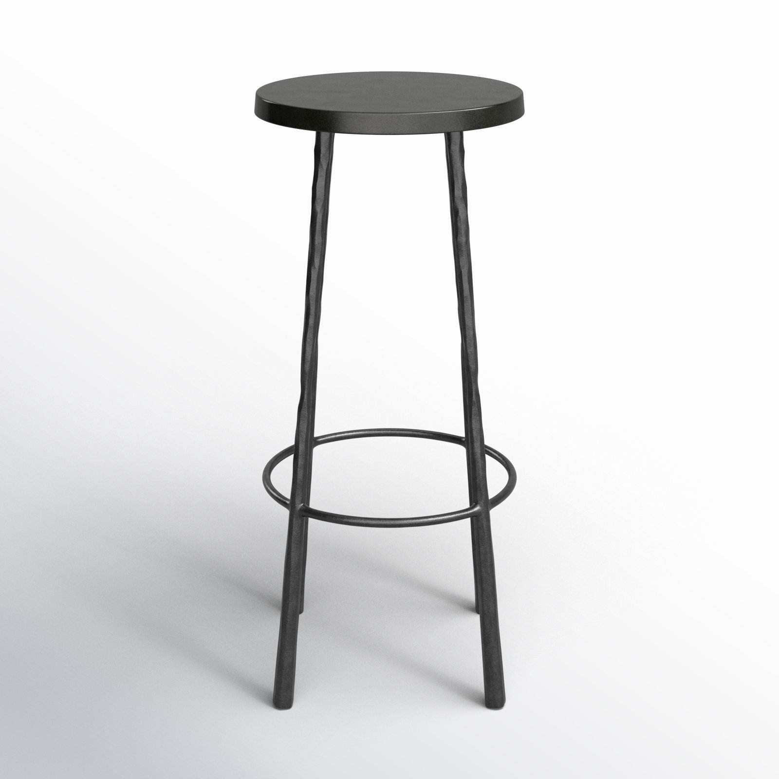 Moreen Bar and Counter Stool, Bar Stool (30" Seat Height), Dark Gunmetal