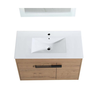 Meuble-lavabo simple 36 po avec lavabo